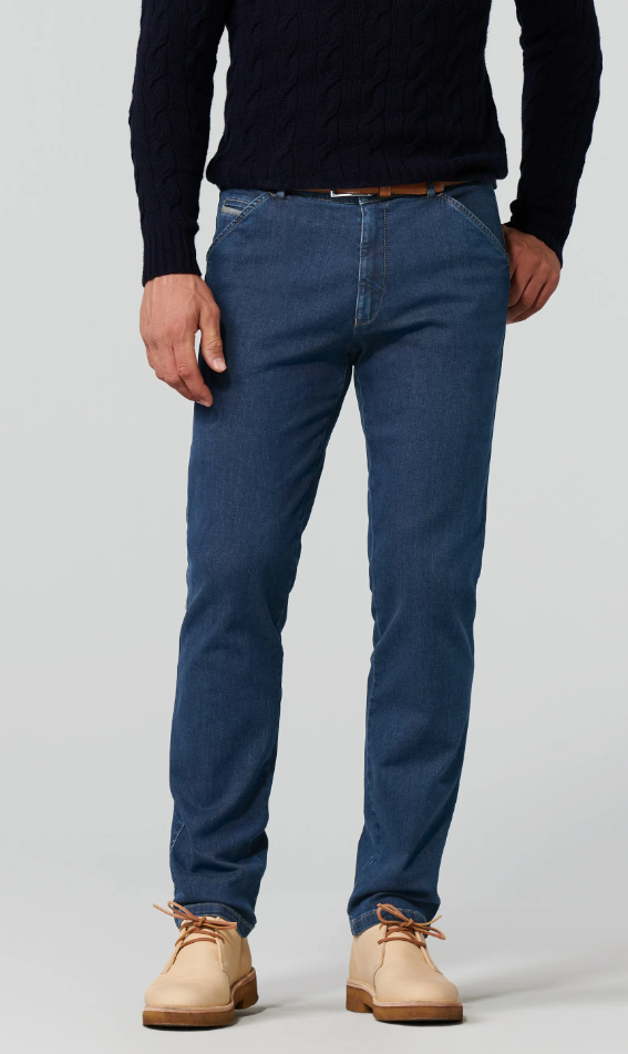 Meyer Chicago 4547 Two-Coloured Denim Jeans