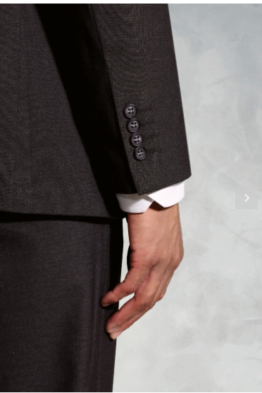 Dijon Charcoal Washable Suit