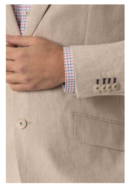 Gurteen Isla Pebble Linen Cotto Jacket Linen Jacket
