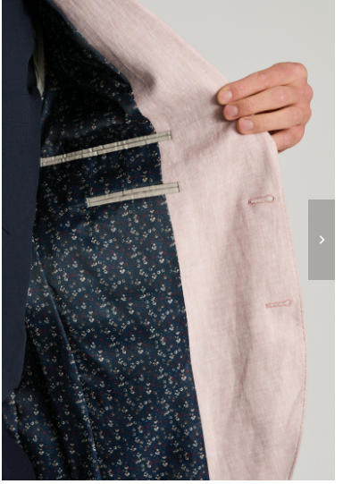 Pink Linen Jacket 54028
