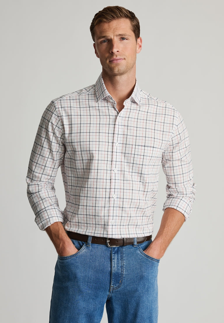 47037 Tattersall Check Cotton Shirt
