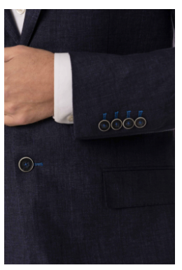 Gurteen Viago Dark Linen Jacket