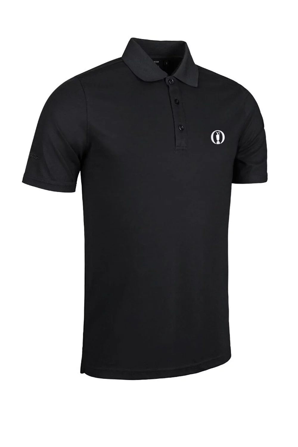 The Open  Mens Performance Pique Deacon Golf Polo Shirt