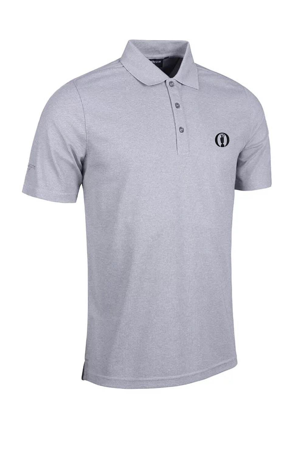 The Open  Mens Performance Pique Deacon Golf Polo Shirt