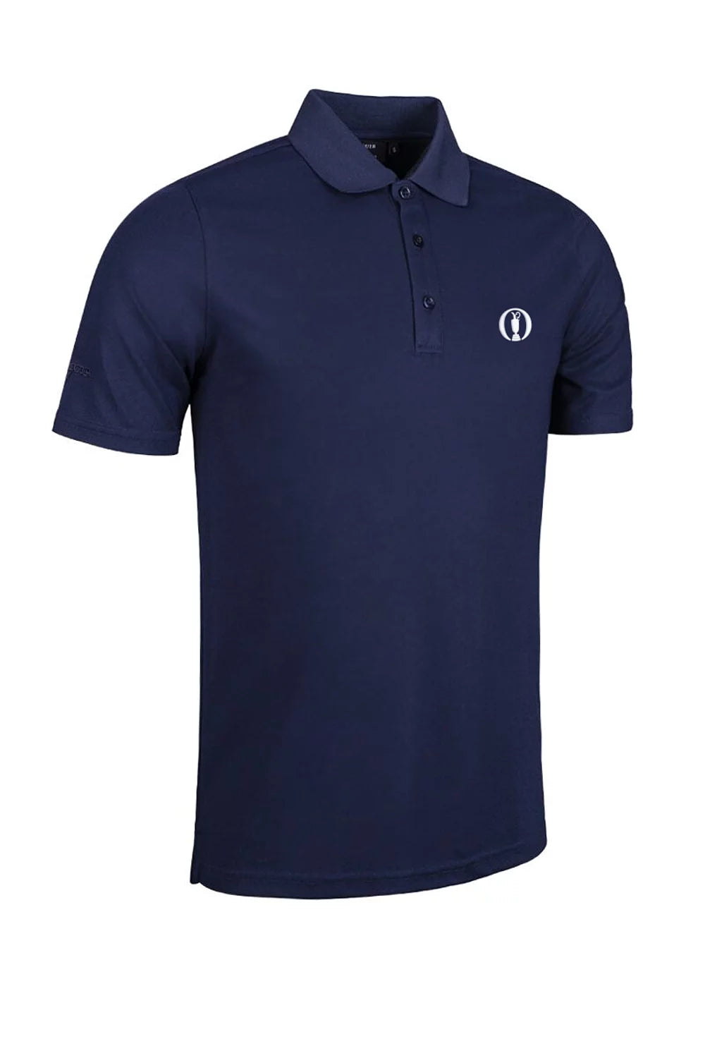 The Open  Mens Performance Pique Deacon Golf Polo Shirt
