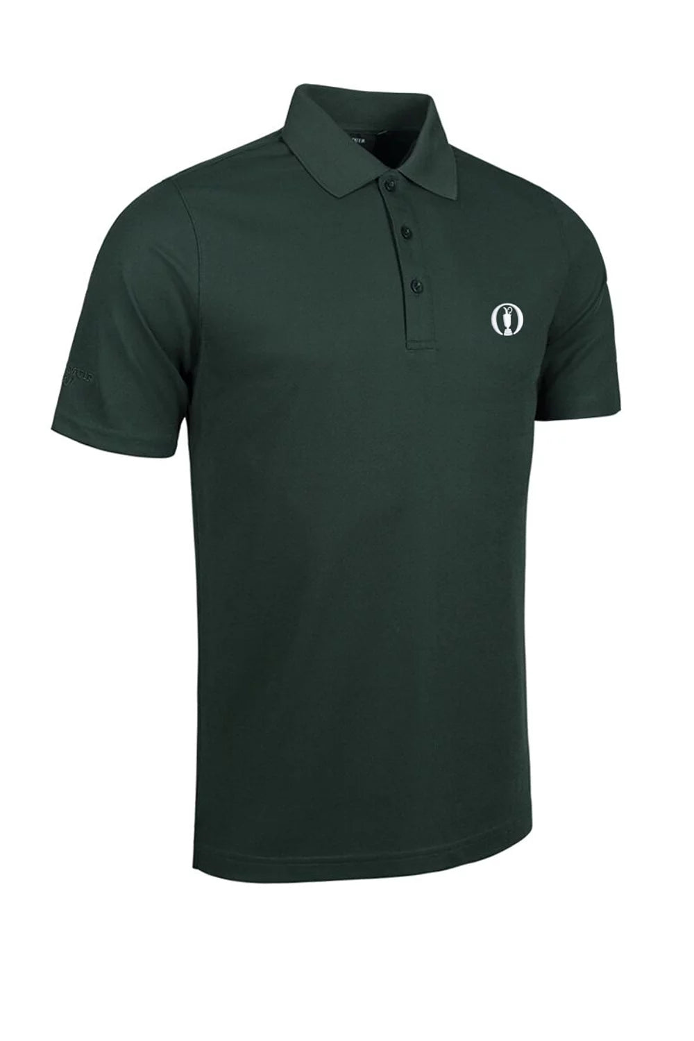 The Open  Mens Performance Pique Deacon Golf Polo Shirt