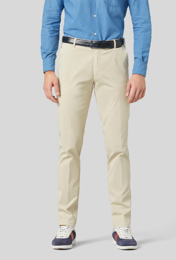 Meyer Smart Casual Expandable Waist Chino Trousers - 3001 Oslo. Meyer expandable waist.  Available in 5 Shades.