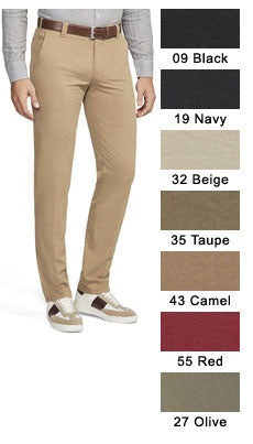 Meyer Smart Casual Chino Trousers - 3004 Bonn. Slim fit.   Available in 7 Shades.  Free UK Shipping Enter Code MEYERUK  at Checkout