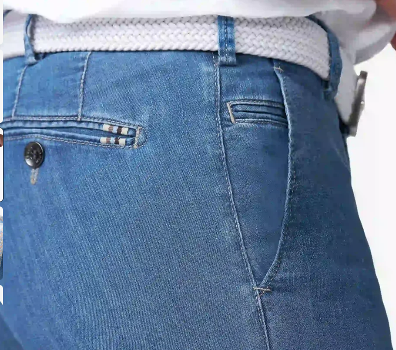 Meyer Bonn 4020S 16 Light Blue Ultra-Lightweiight Denim Jeans