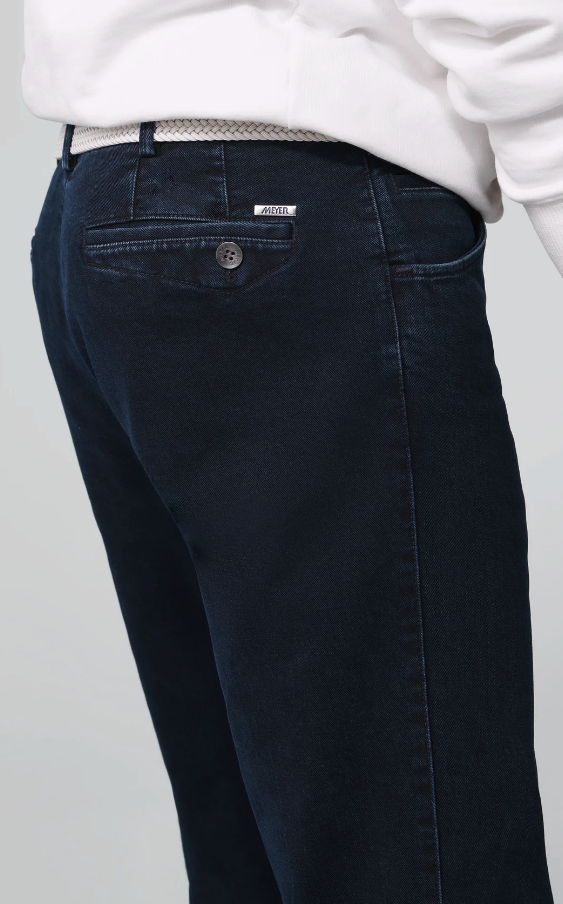 Meyer Slim Fit  Super Stretch Denim Jeans - 4558S Dublin 18  Blue Black