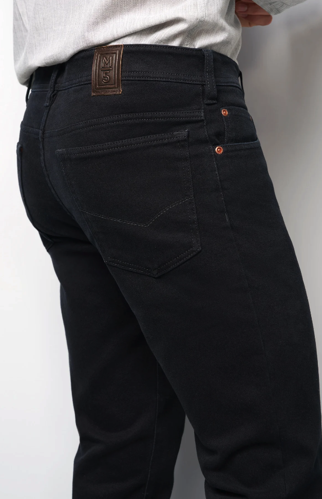 Meyer M5 Super-Stretch Denim Jeans - 6267 Black
