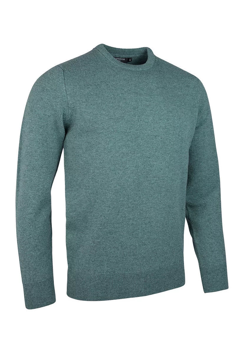 Mens Morar Crew Neck Lambswool Midweight Golf Sweater
