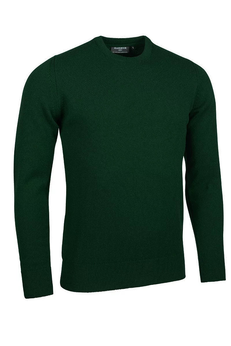 Mens Morar Crew Neck Lambswool Midweight Golf Sweater