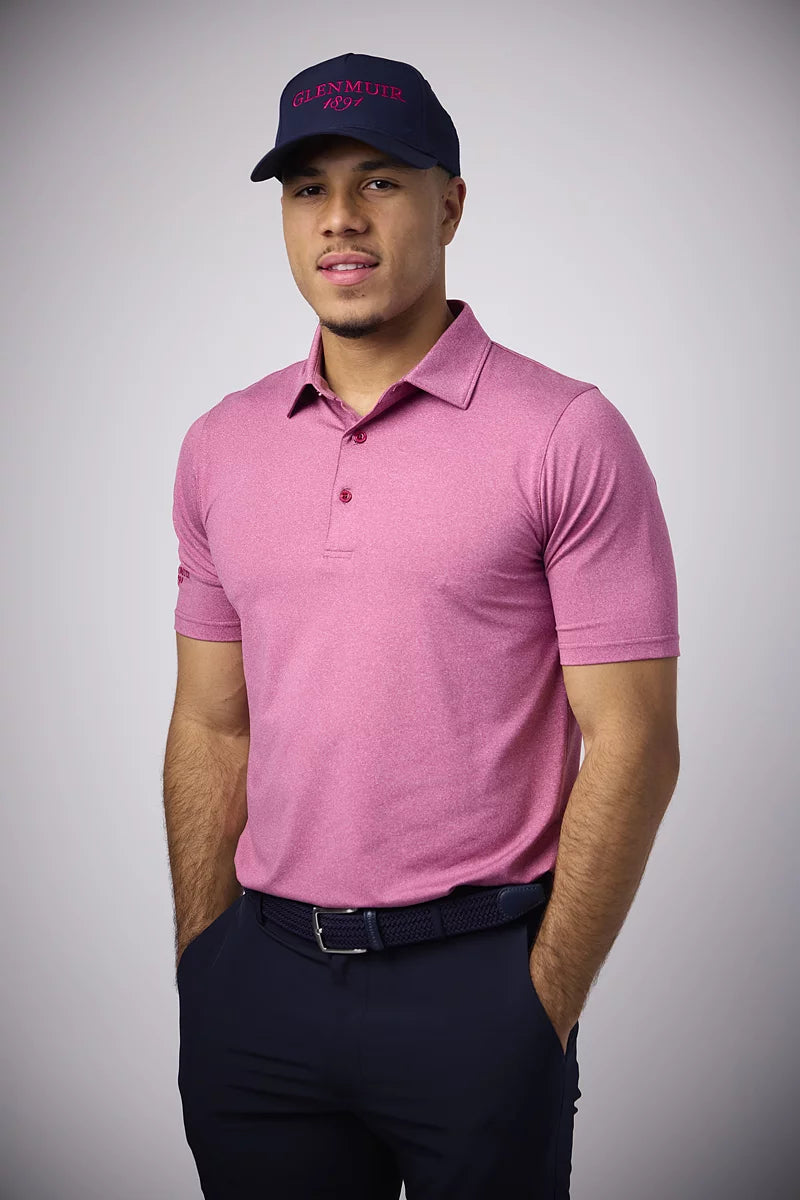 Mens Tailored Collar Performance Silloth Golf Shirt