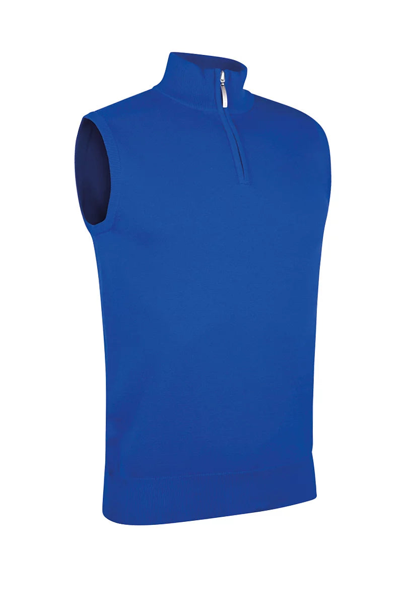 Mens Quarter Zip  Cotton Lightweight Stanley Golf Slipover