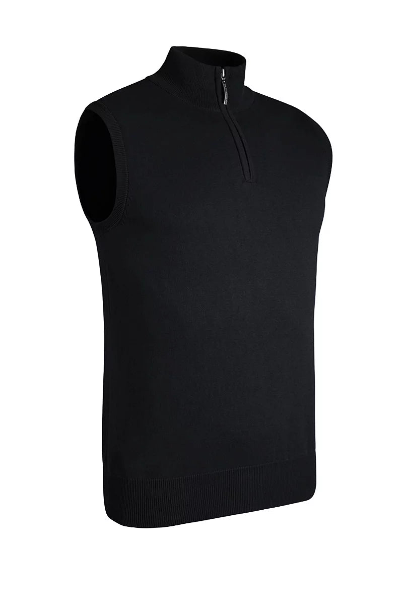 Mens Quarter Zip  Cotton Lightweight Stanley Golf Slipover