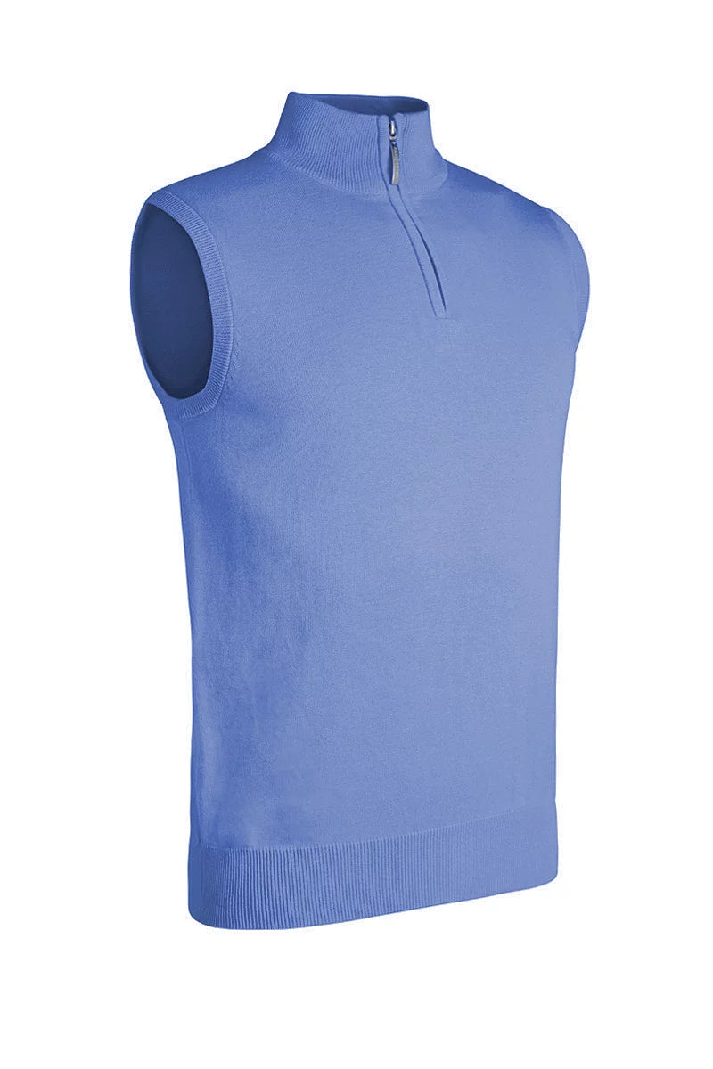 Mens Quarter Zip  Cotton Lightweight Stanley Golf Slipover