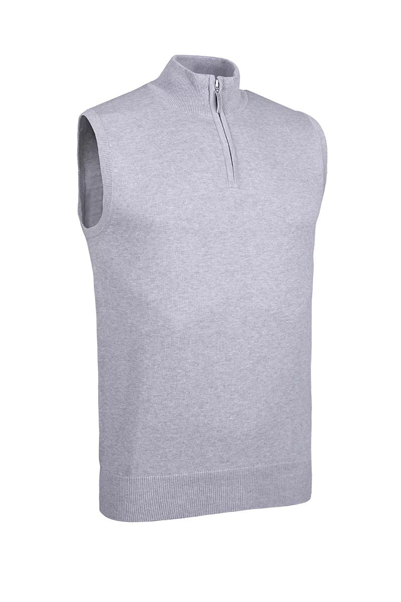 Mens Quarter Zip  Cotton Lightweight Stanley Golf Slipover