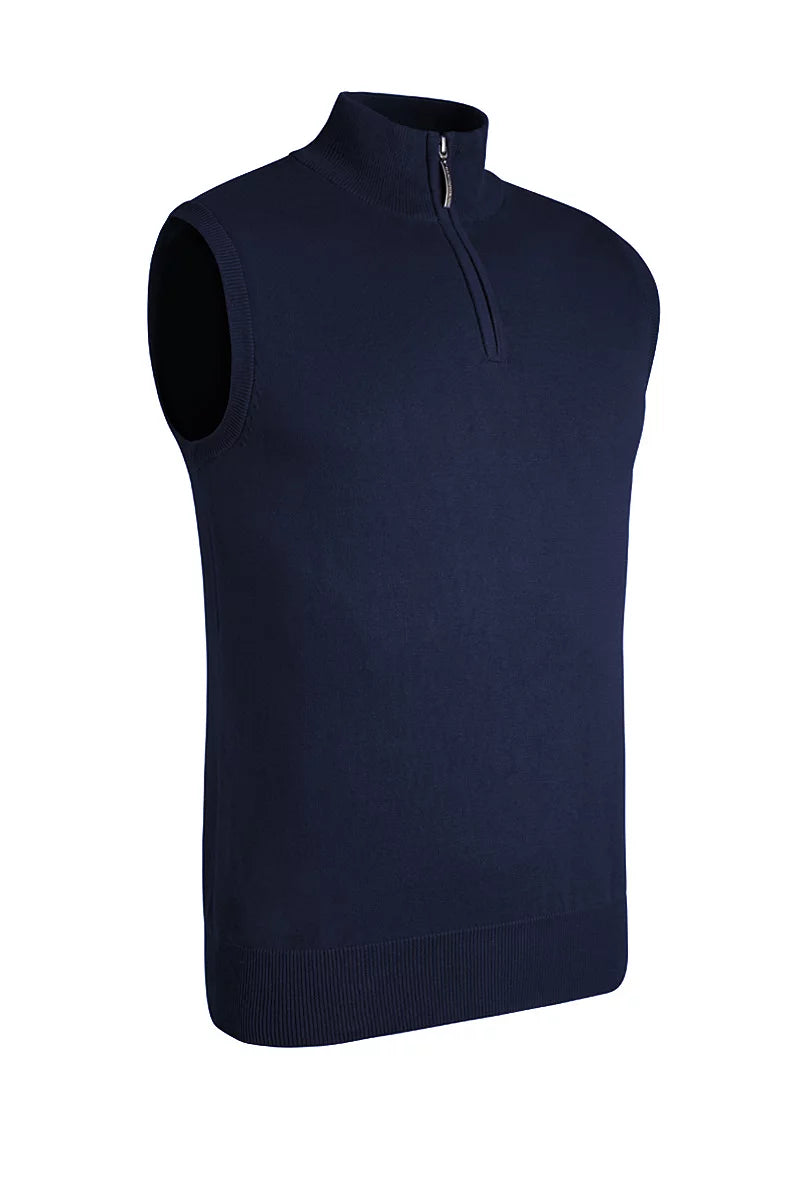Mens Quarter Zip  Cotton Lightweight Stanley Golf Slipover