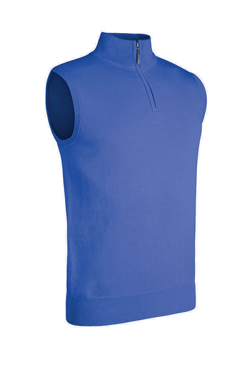 Mens Quarter Zip  Cotton Lightweight Stanley Golf Slipover