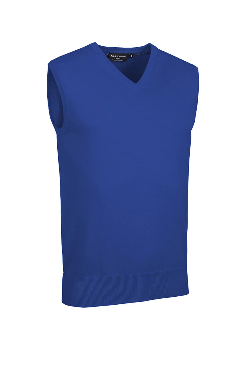 Mens V Neck Cotton Lightweight Thornton Golf Slipover