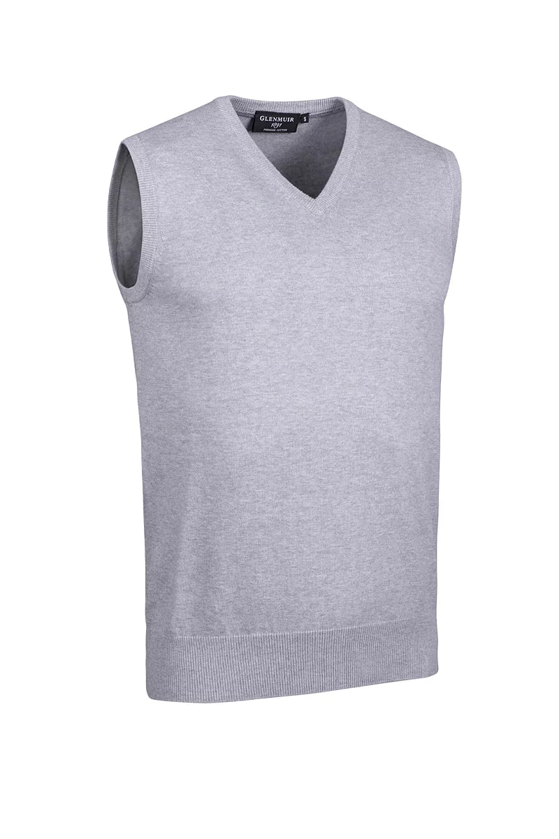 Mens V Neck Cotton Lightweight Thornton Golf Slipover