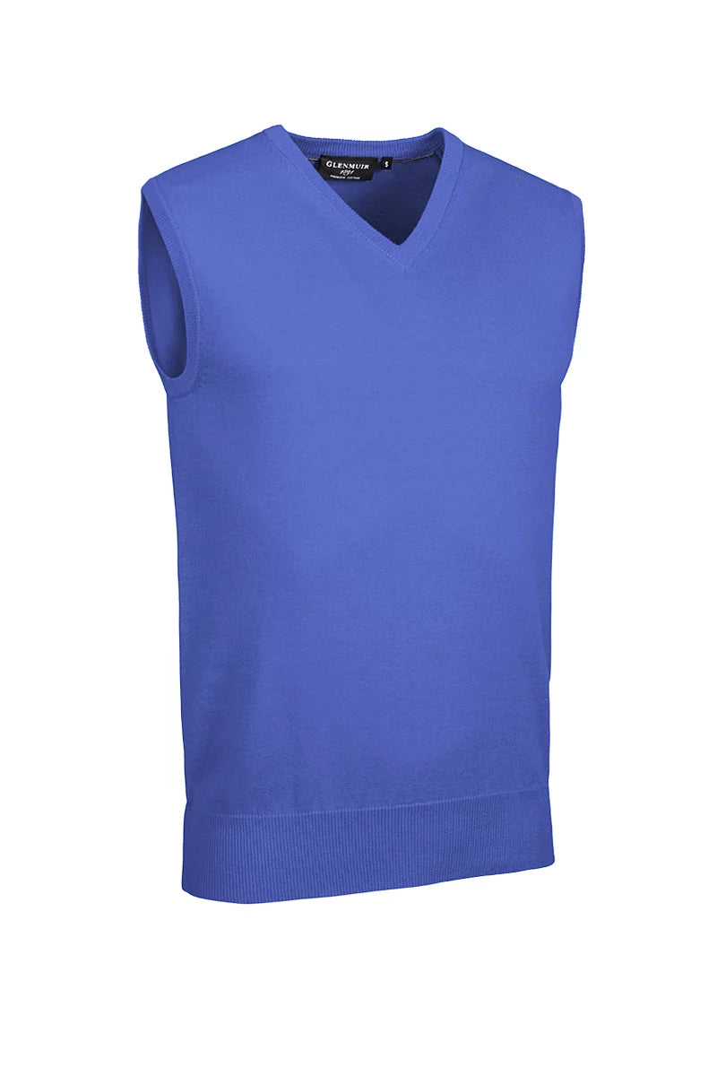 Mens V Neck Cotton Lightweight Thornton Golf Slipover