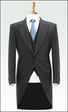Classic Tailcoat | Wool Tailcoat | Buy Tailcoat | Tailcoat in UK | Herringbone Tailcoat