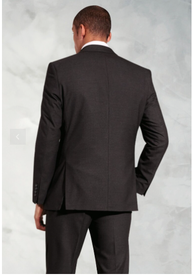 Dijon Charcoal Washable Suit