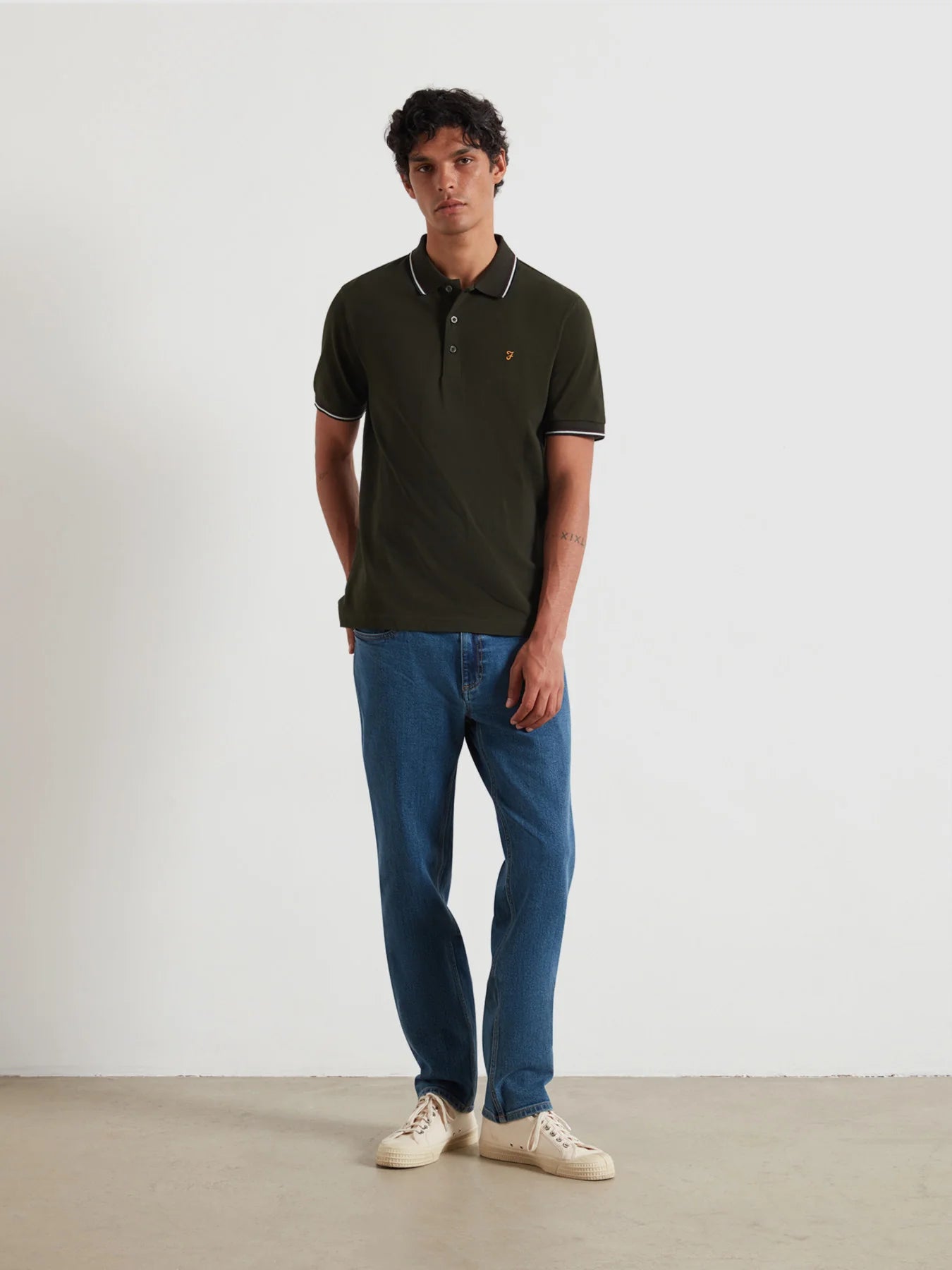 FARAH F4BFE60W Elm  - Slim Fit Jeans Available in 3 shades