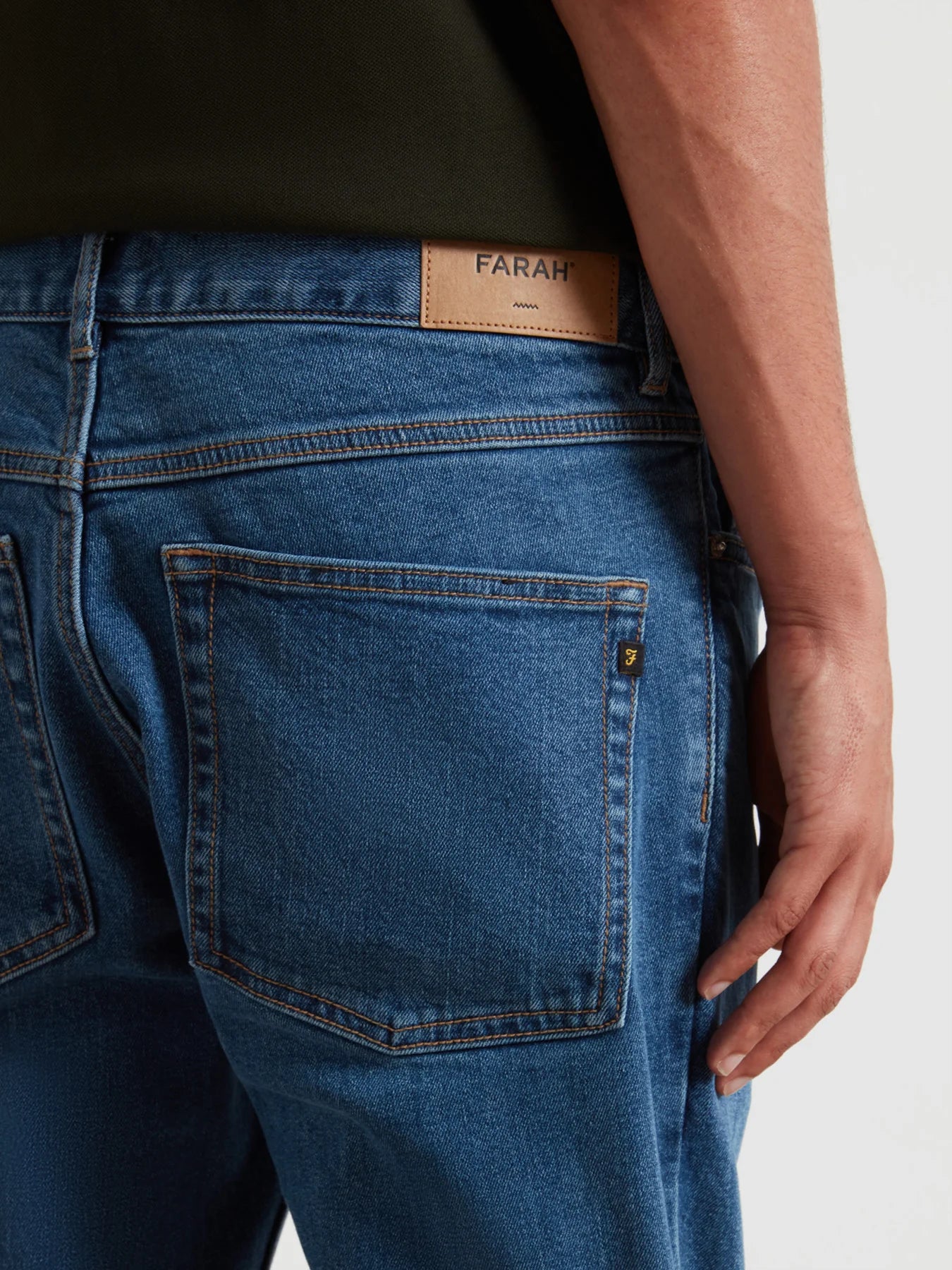 FARAH F4BFE60W Elm  - Slim Fit Jeans Available in 3 shades