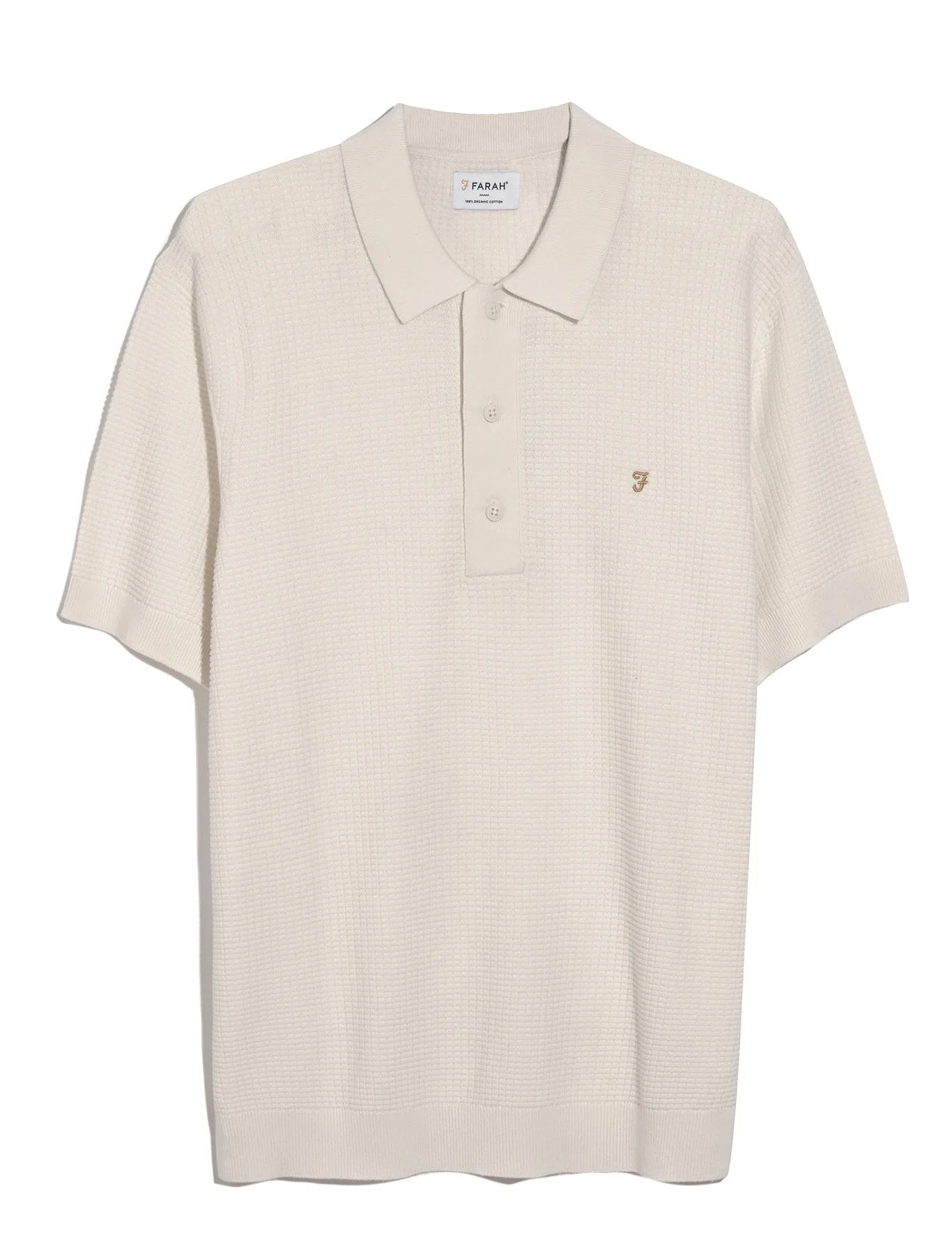 FARAH Thornley F4GSG024 - Knitted Polo Shirt