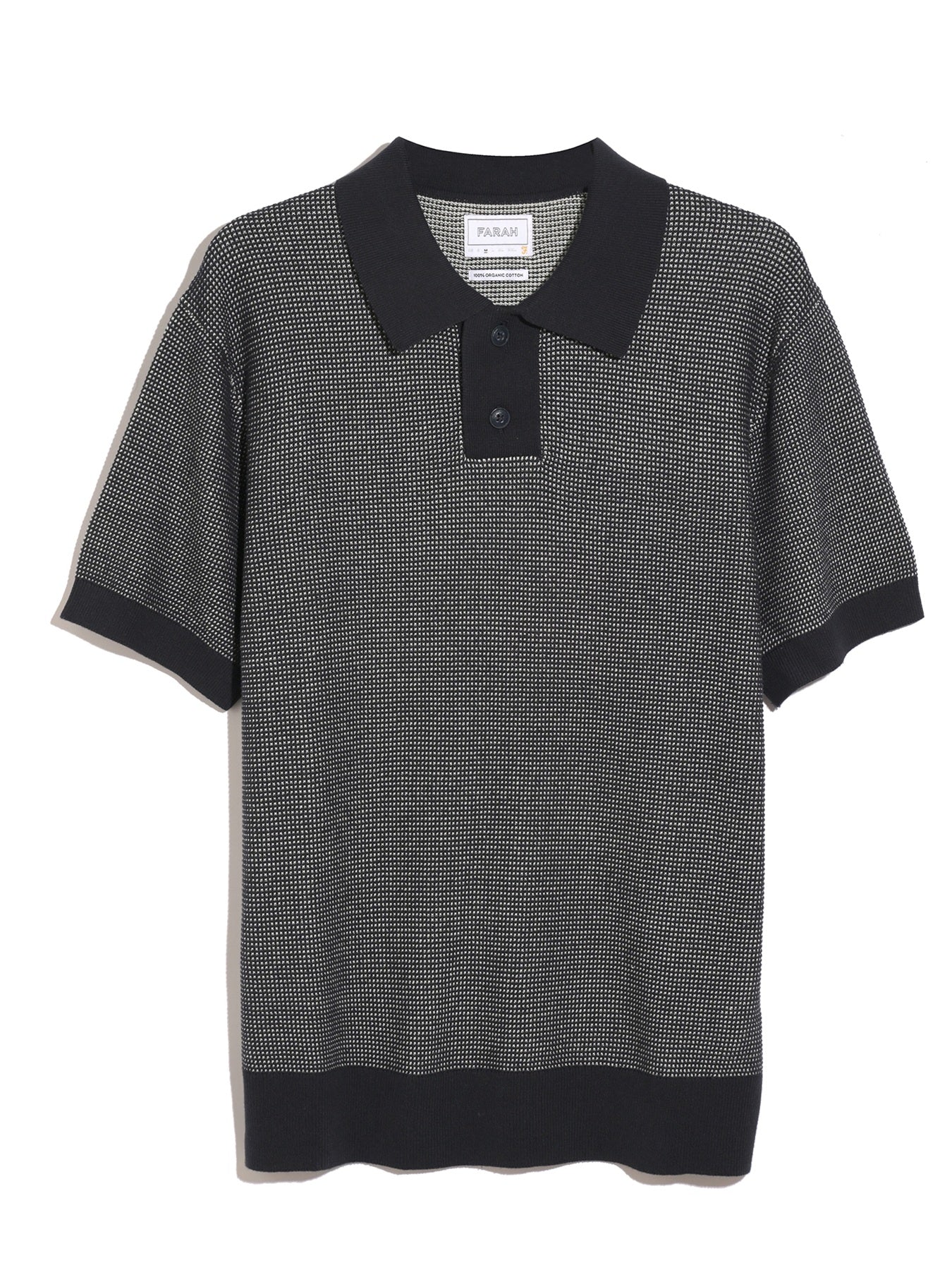 FARAH  F4GSG026  - Knitted Polo Shirt
