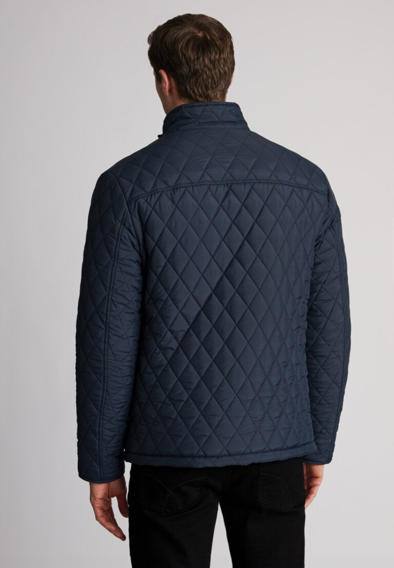 Haydock Navy Quilted Water Repellent Jacket