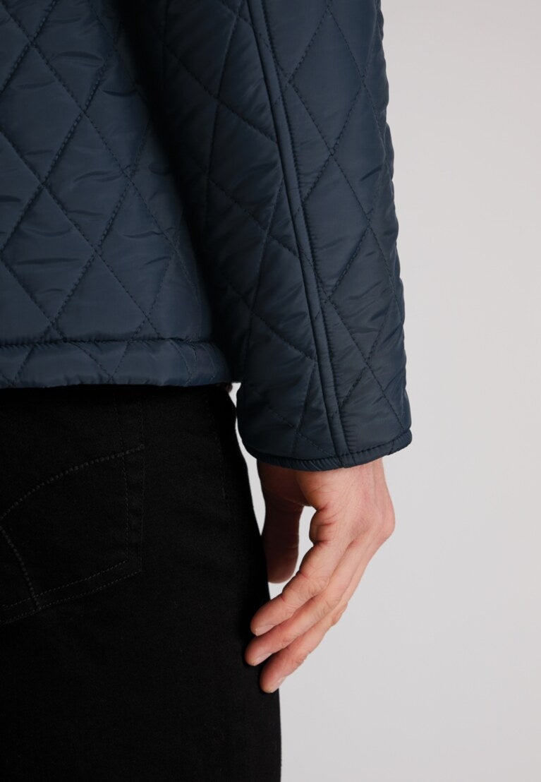 Haydock Navy Quilted Water Repellent Jacket