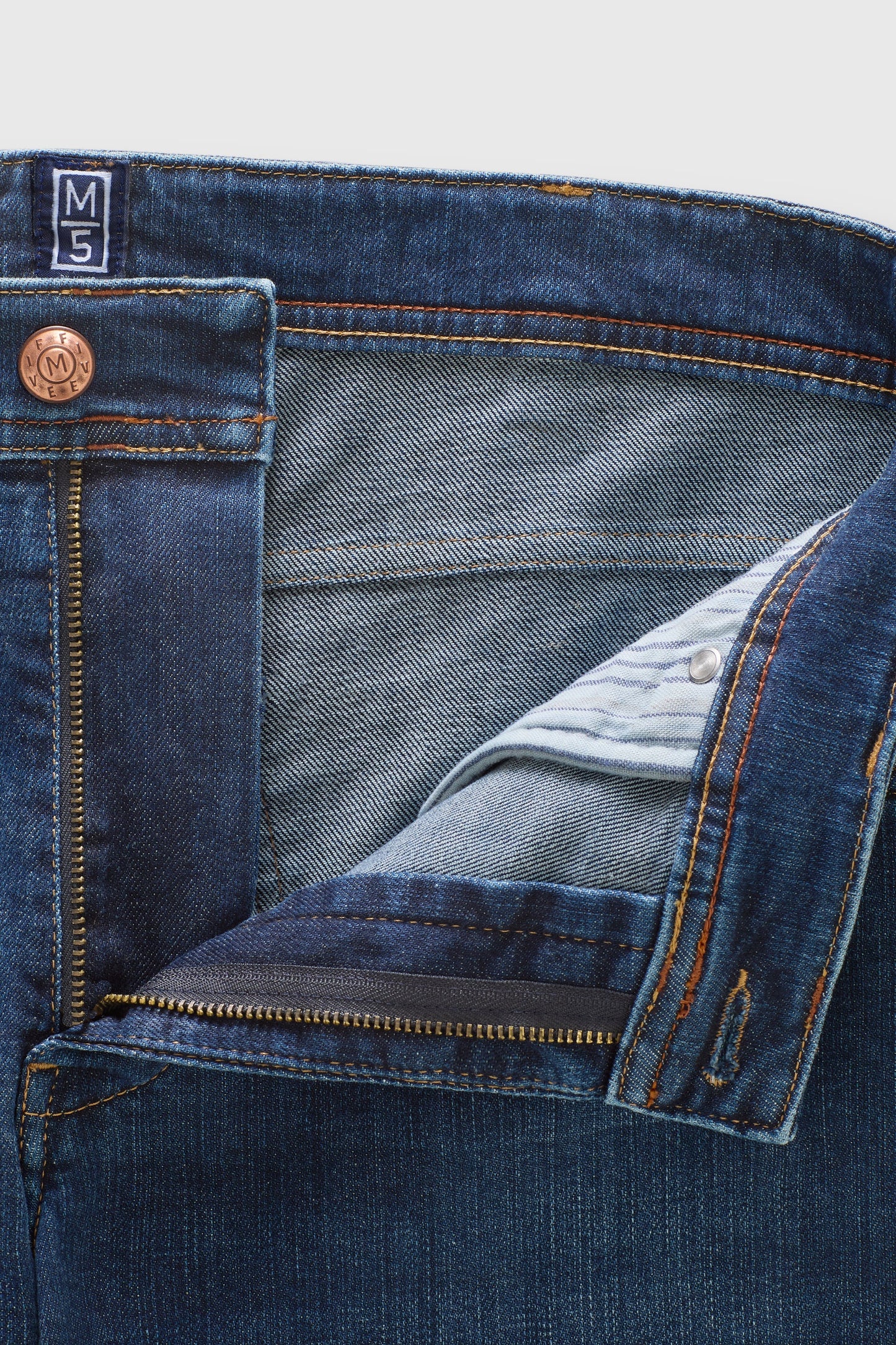 MEYER Mi5 6291. HAND FINISHED SLIM FIT DENIM JEANS. Available in 2 Shades.