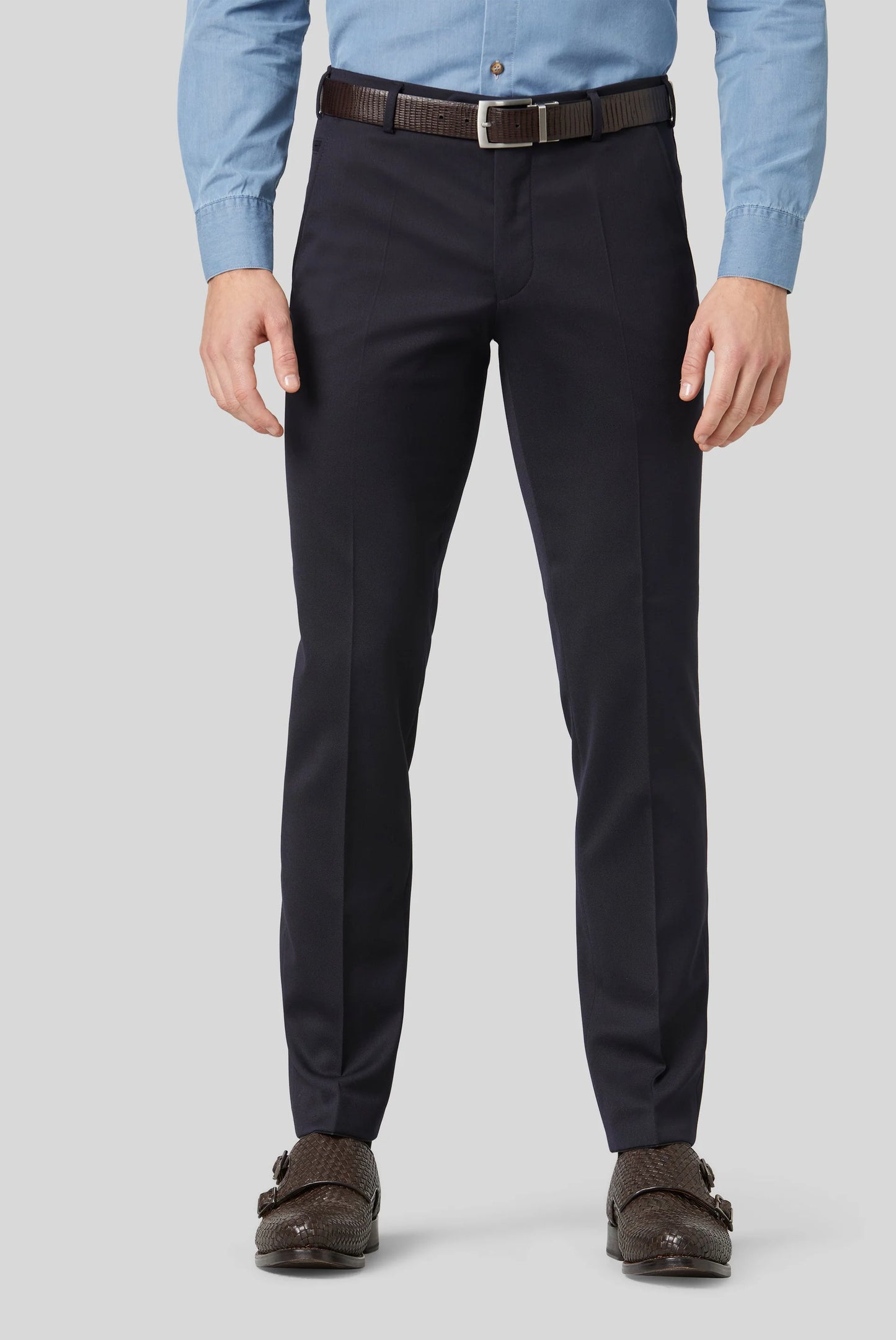 MEYER 303 Roma Comfort Fit Twill Trousers. Available in 4 shades.