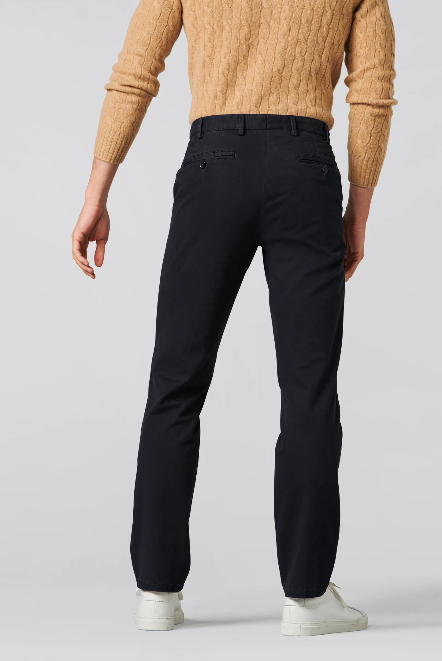 Meyer Smart Casual Expandable Waist Chino Trousers - 316 Tailored fit Oslo Available in 4 shades