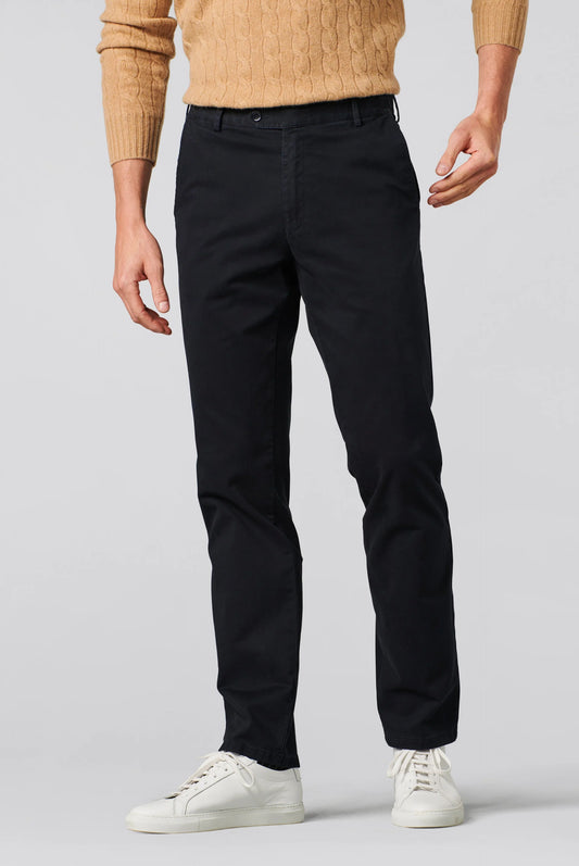 Meyer Smart Casual Expandable Waist Chino Trousers - 316 Tailored fit Oslo Available in 4 shades