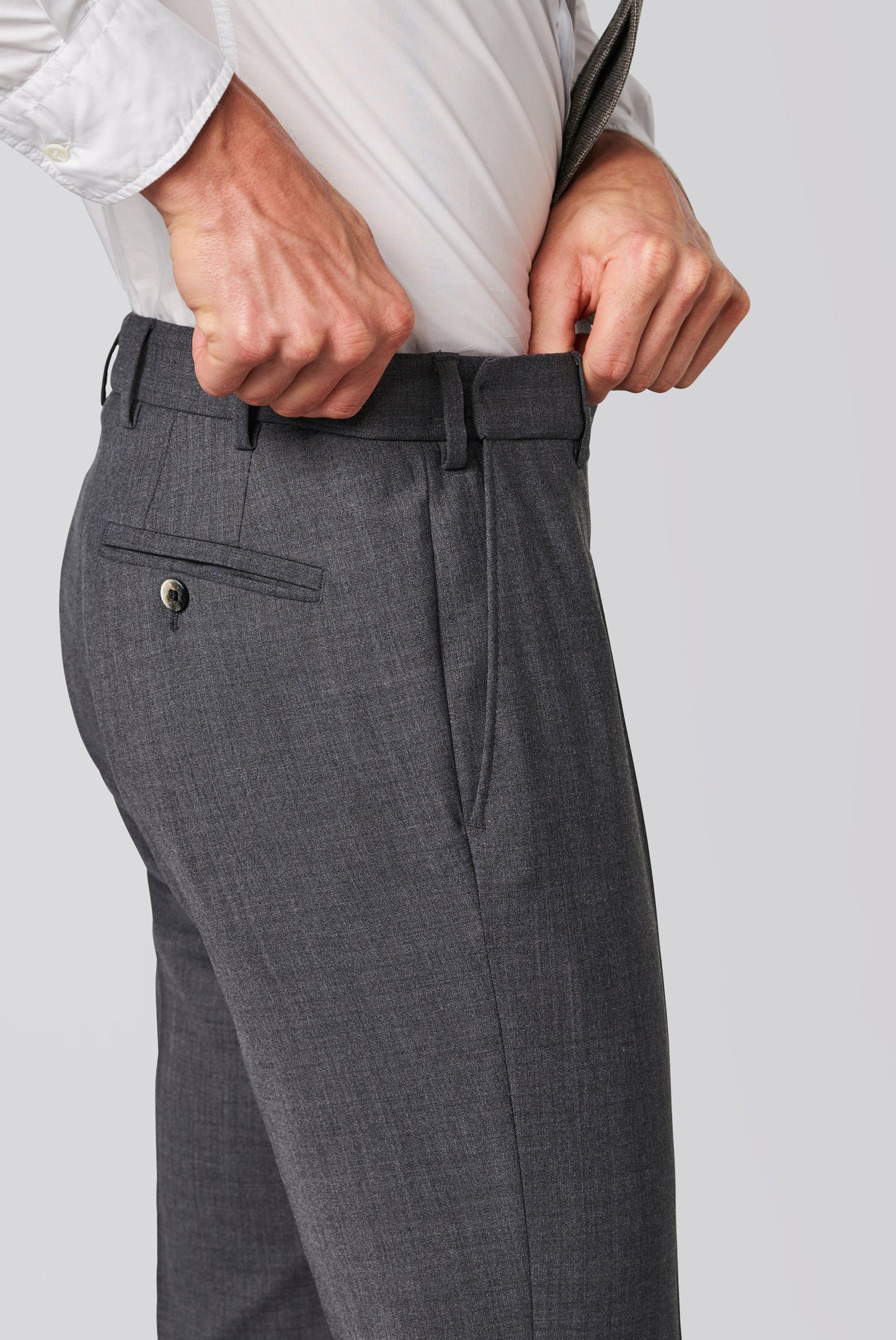 Meyer Oslo 344 Expandable Waist Trouser. Available in 4 Shades.