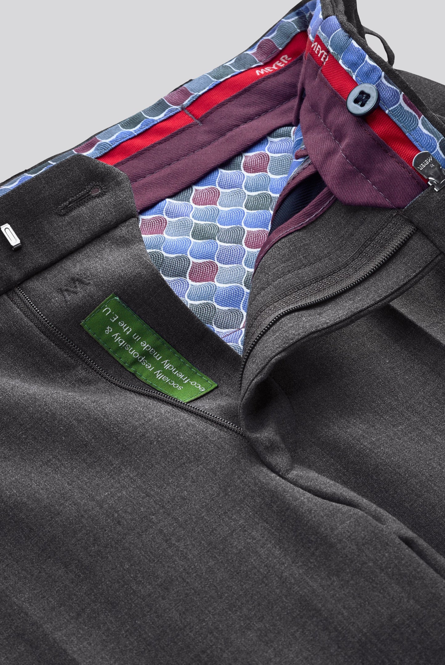Meyer Oslo 344 Expandable Waist Trouser. Available in 4 Shades.