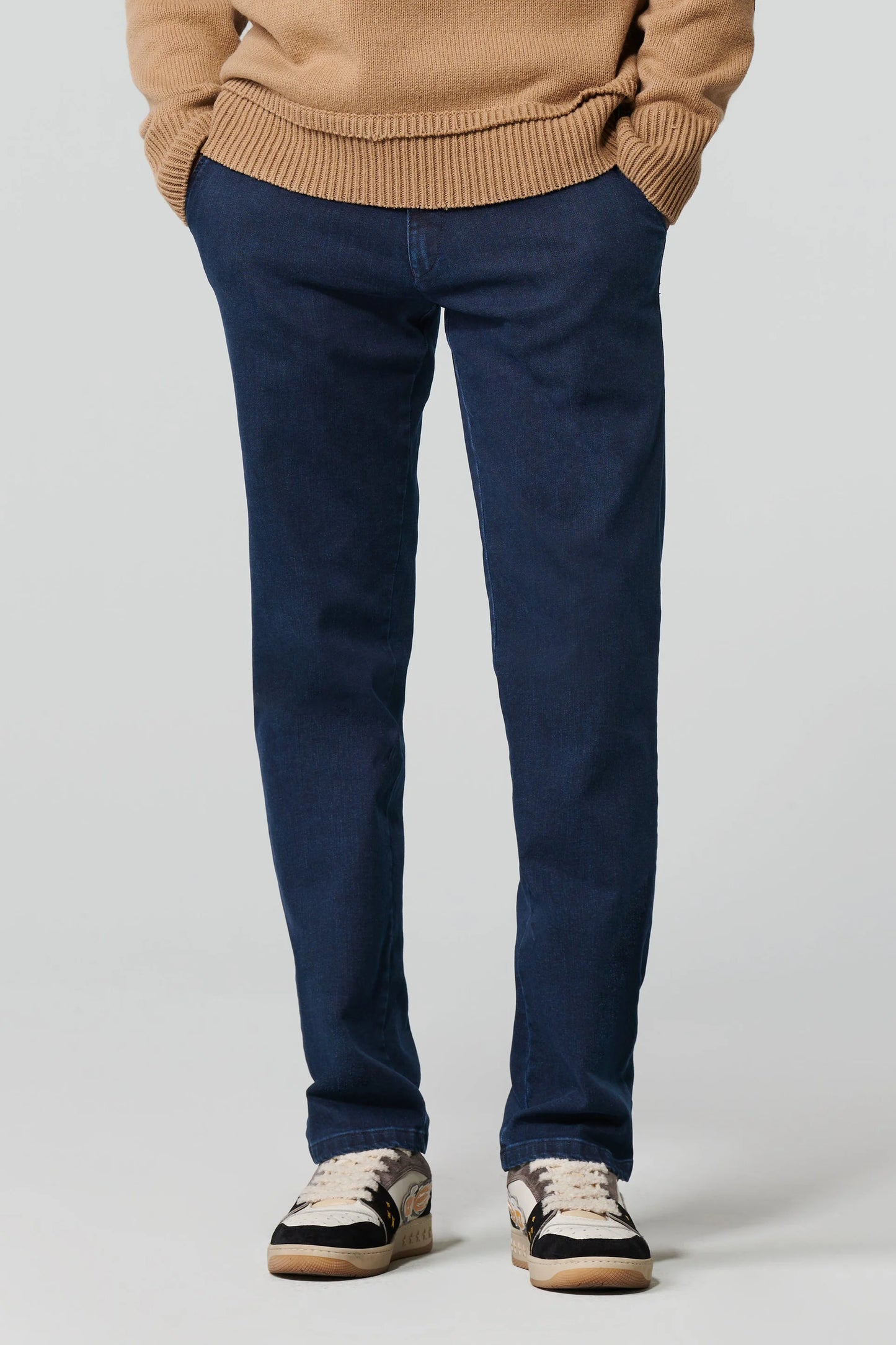Meyer Bonn 4545S Denim Super-Stretch Cotton-Tencel, Flex Jeans