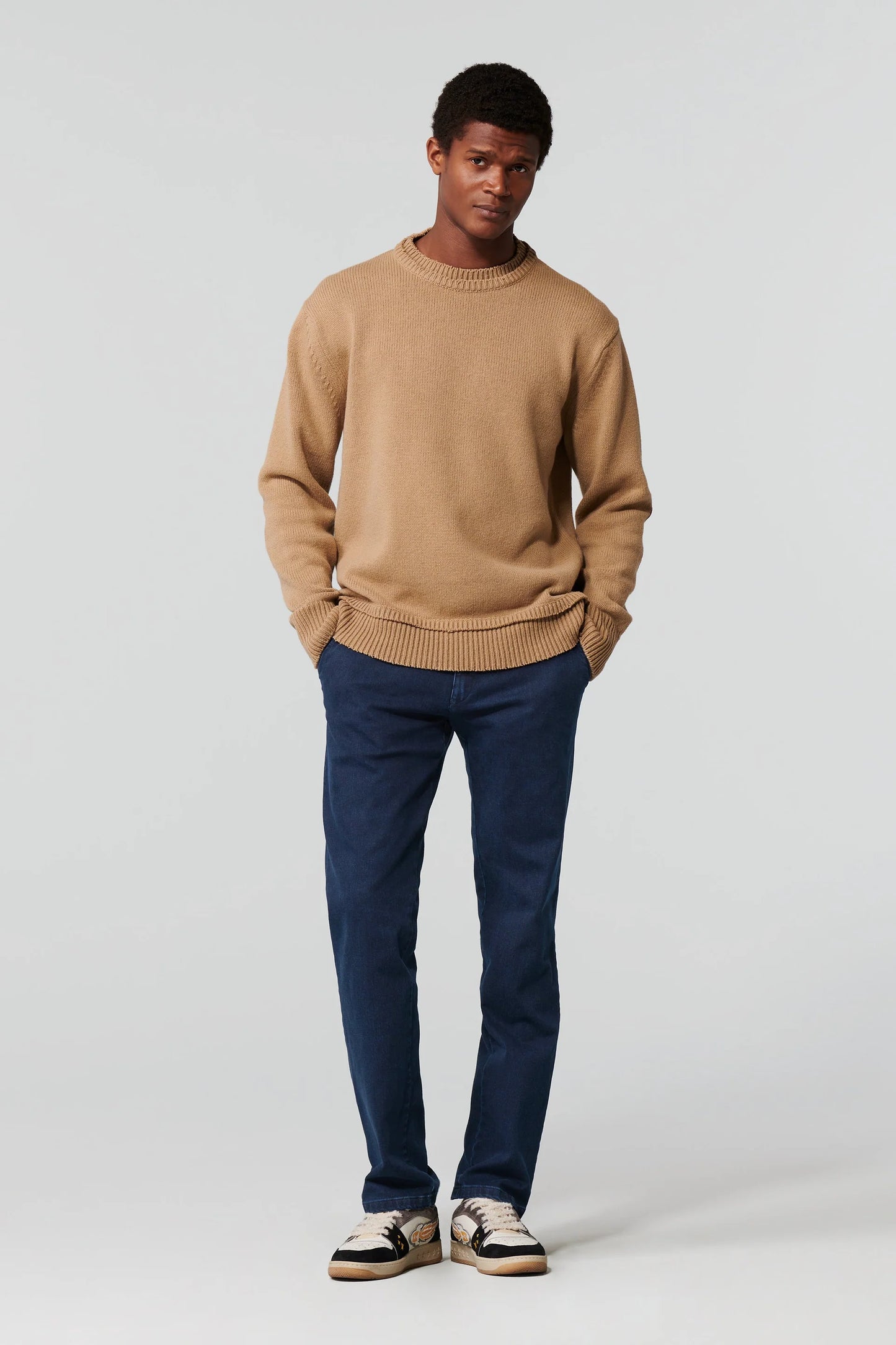 Meyer Bonn 4545S Denim Super-Stretch Cotton-Tencel, Flex Jeans