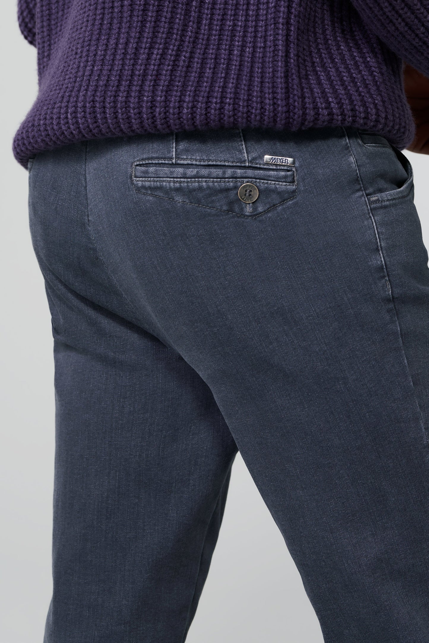 Meyer Slim Fit Super Stretch Denim Jeans - 4556 Dublin Available in 3 Shades
