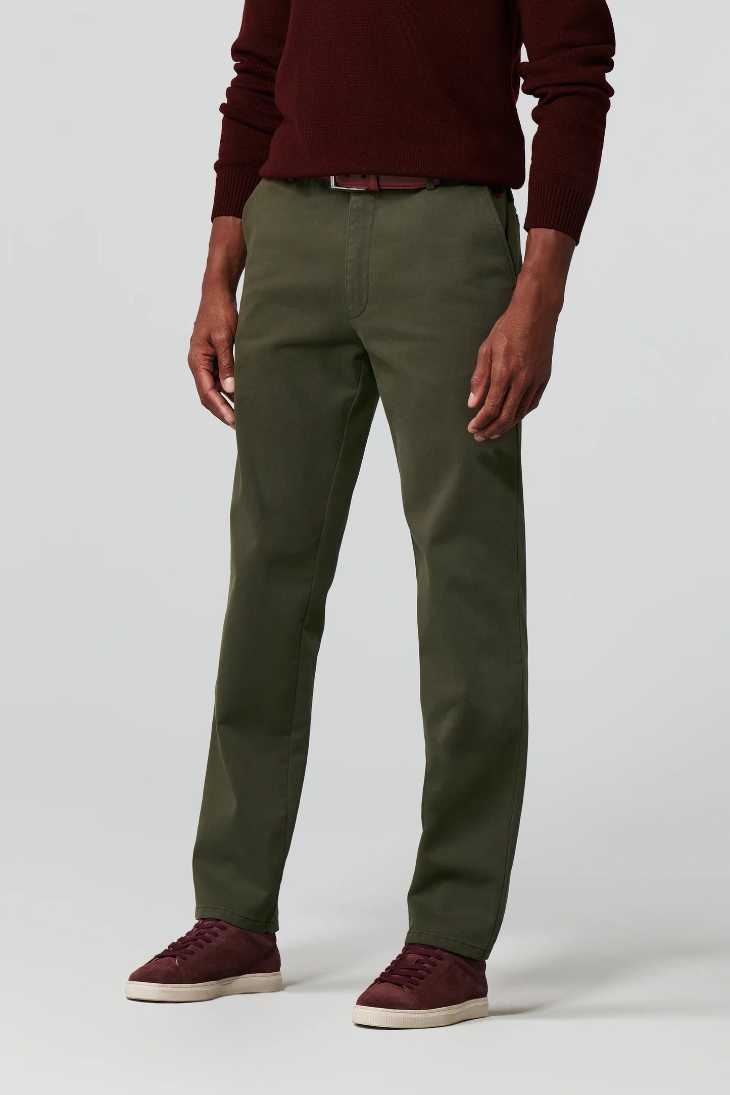 Meyer Smart Casual Expandable Waist Chino Trousers - 316 Tailored fit Oslo Available in 4 shades