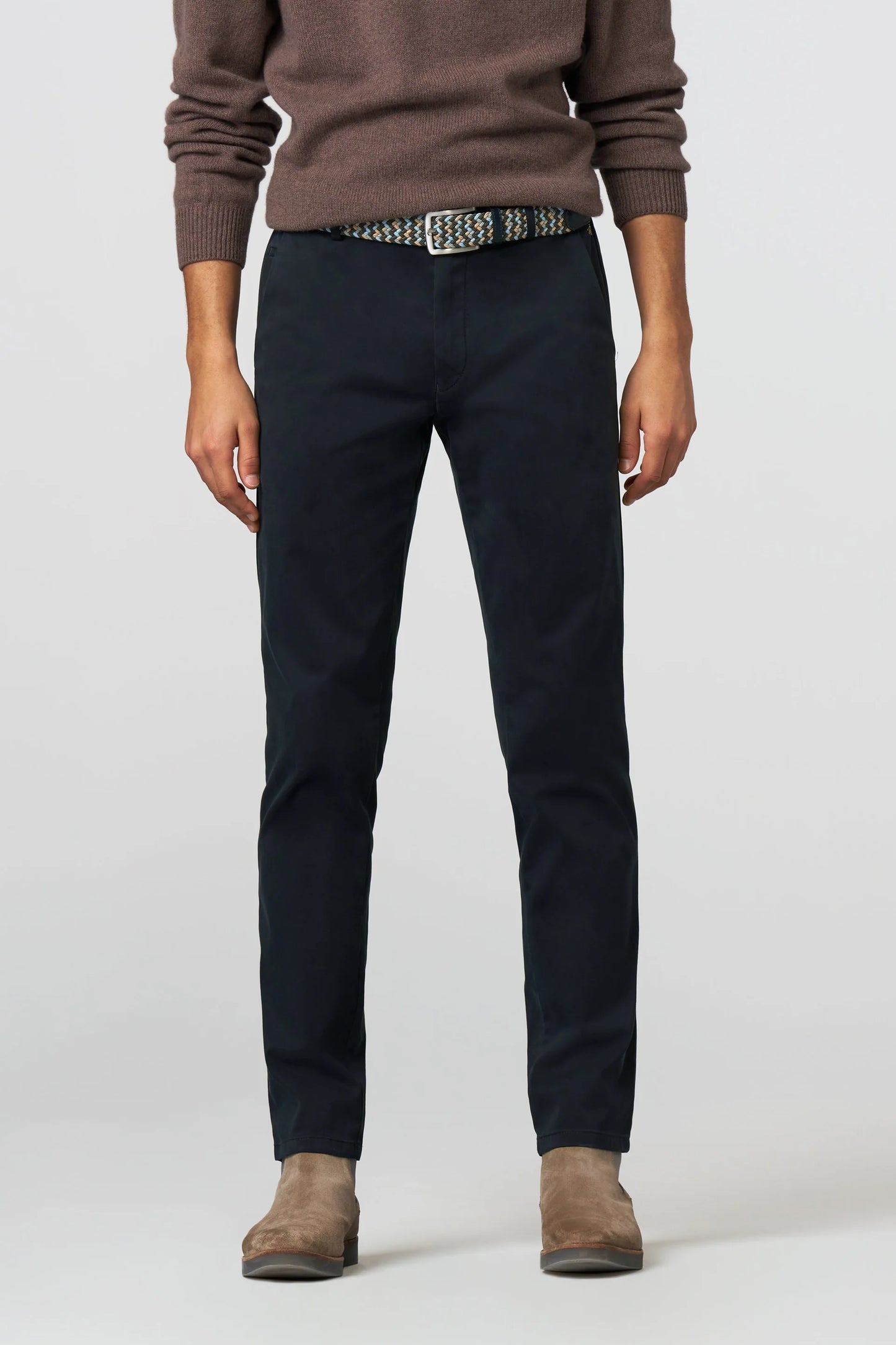 MEYER Smart Casual Slim Fitting Trouser - 8555 Tokyo. Meyer slim fit. Available in 2 Shades.