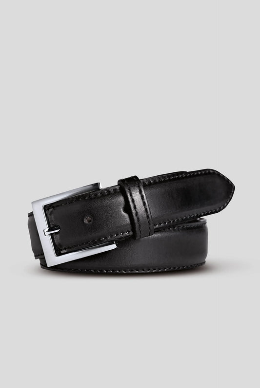MEYER 603 HAND MADE STRETCH LEATHER BELT. Available in 6 Shades