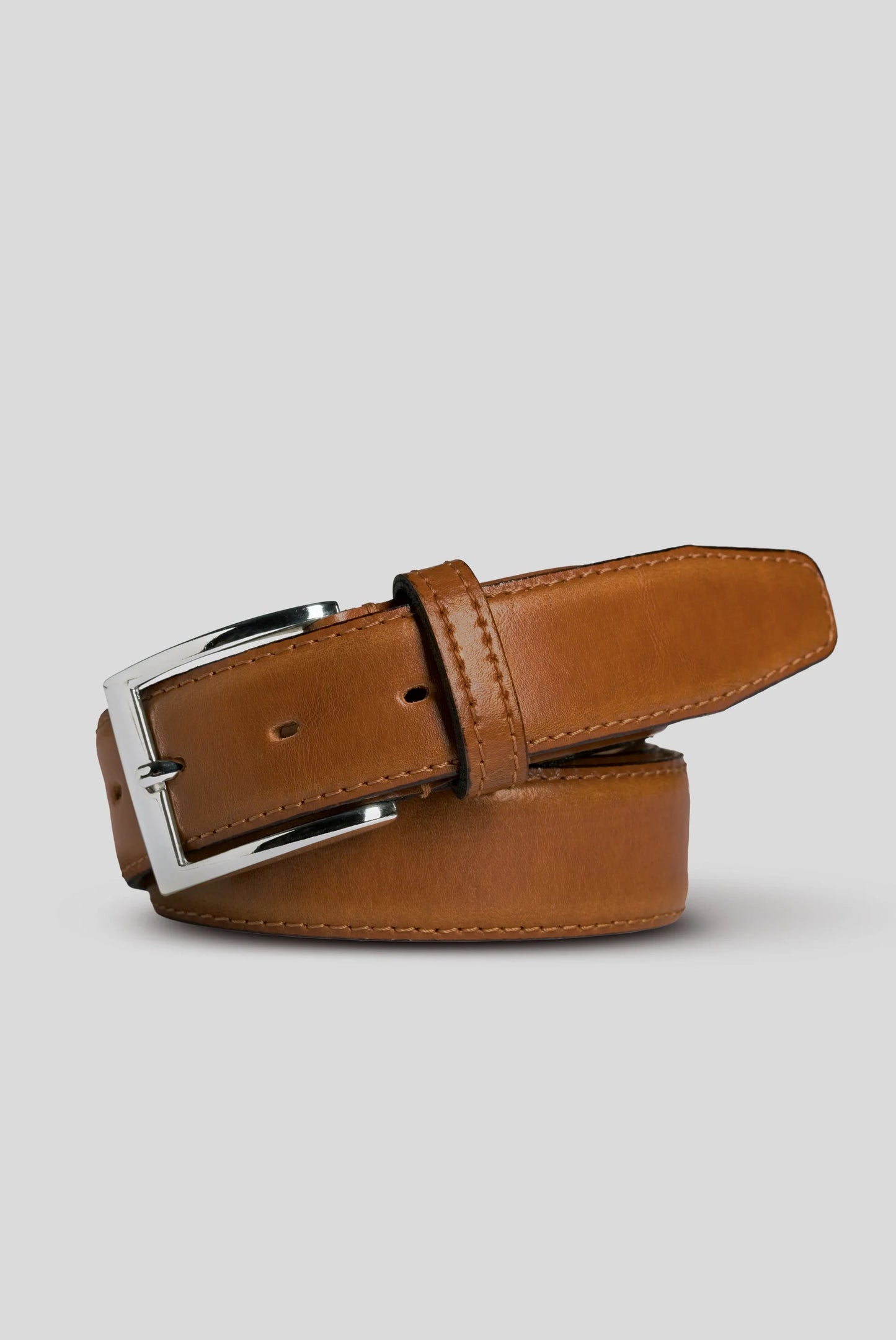 MEYER 603 HAND MADE STRETCH LEATHER BELT. Available in 6 Shades