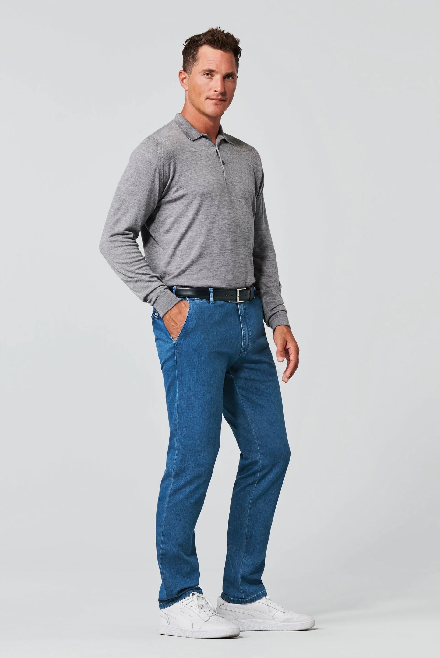 MEYER Jeans 4122 Oslo COOLMAX® FLEX. Available in 2 shades