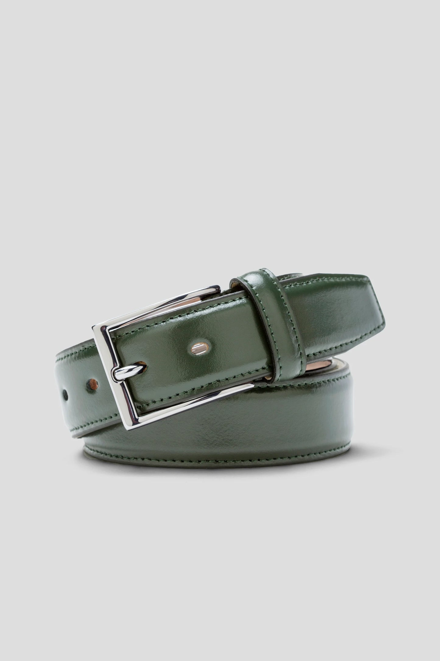 MEYER 603 HAND MADE STRETCH LEATHER BELT. Available in 6 Shades